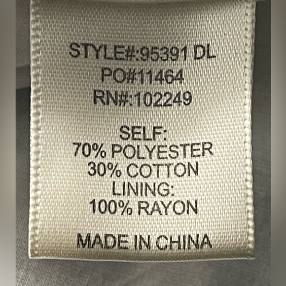 Skies Are Blue Navy Gingham Off Shoulder
Embroidered 3/4 Sleeve Dress - Picture 11 of 11